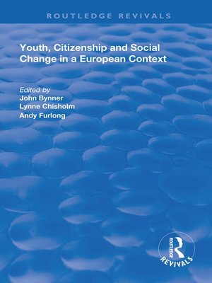 cover image of Youth, Citizenship and Social Change in a European Context